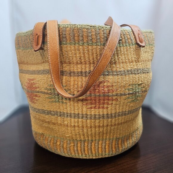 Apri Sport Boho Woven Handmade Lined Handbag - Picture 1 of 2